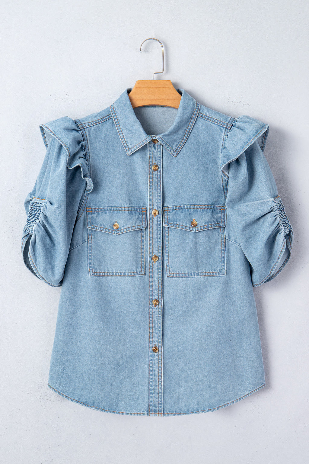 Denim Grace Blouse