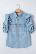 Denim Grace Blouse