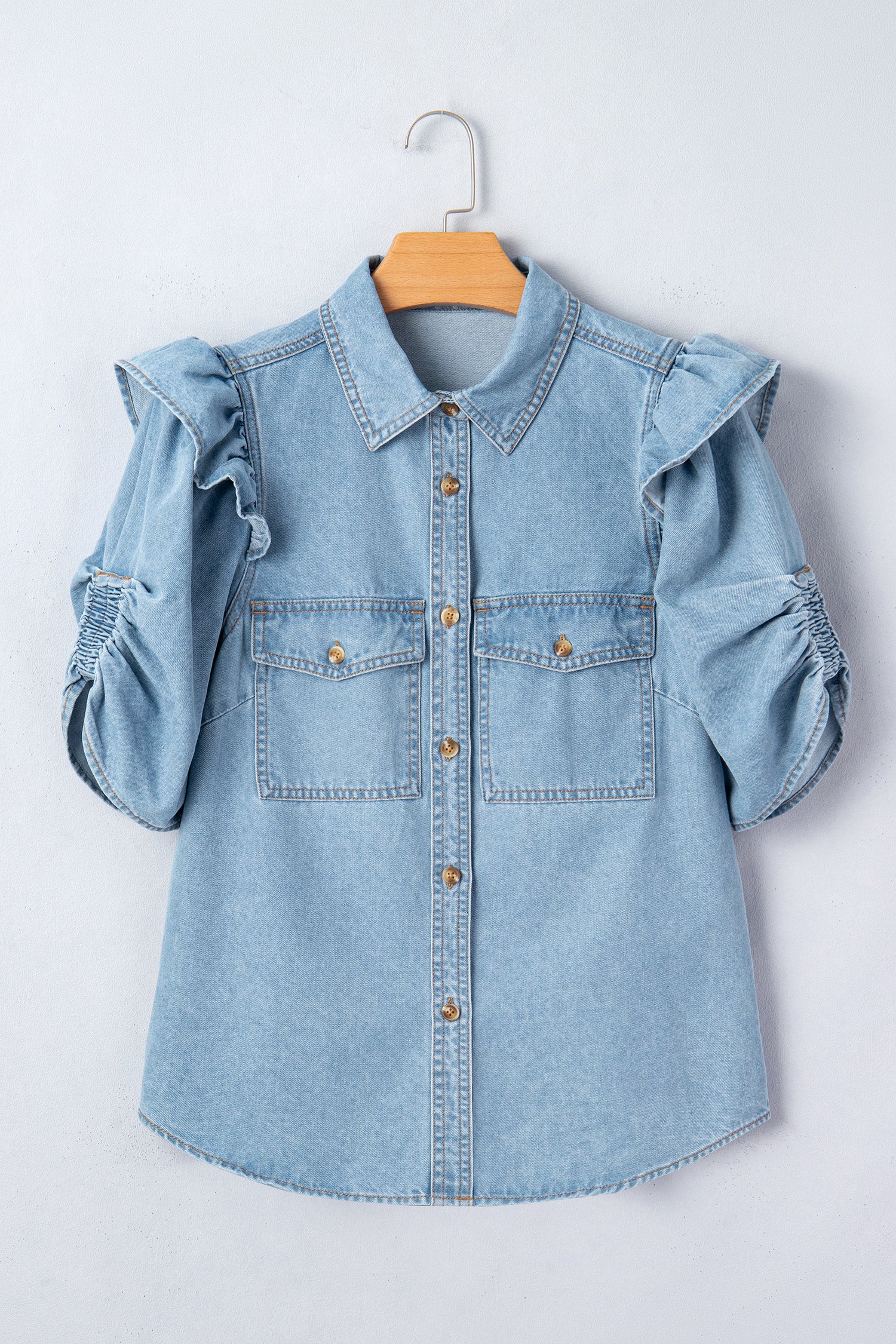 Denim Grace Blouse