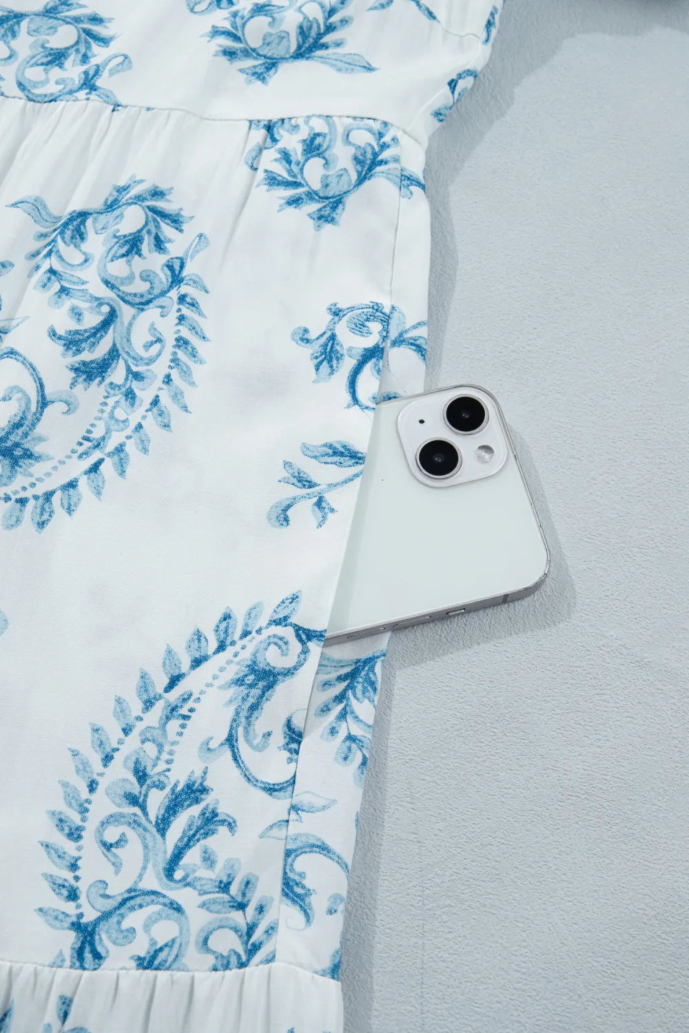 Rosewater Blue Maxi Dress
