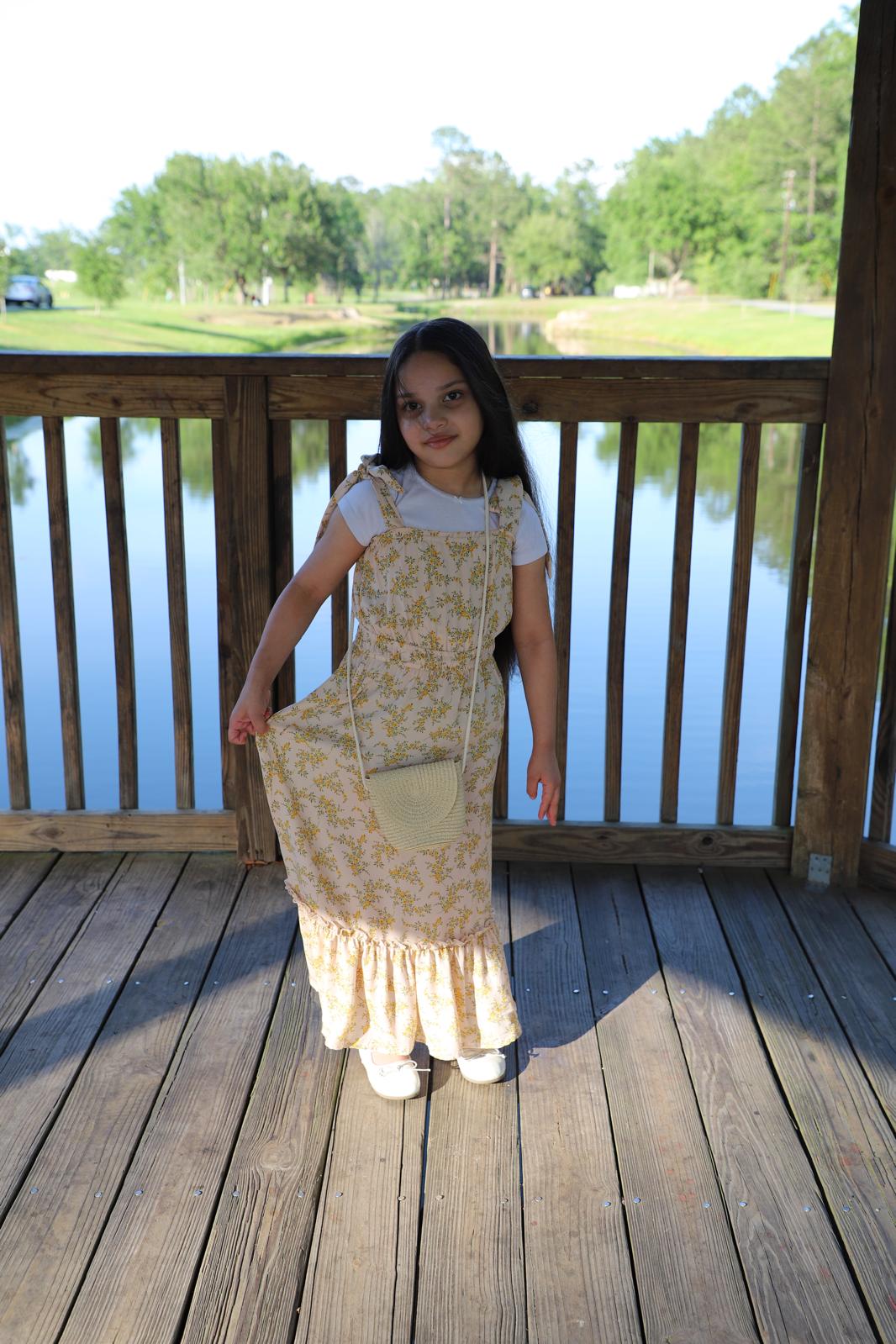 Little Sarah Floral Maxi Dress