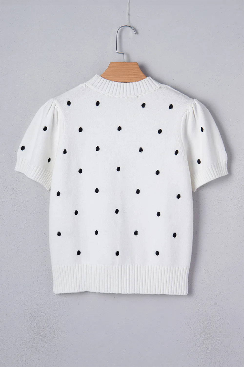 Naomi Dot Knit Top