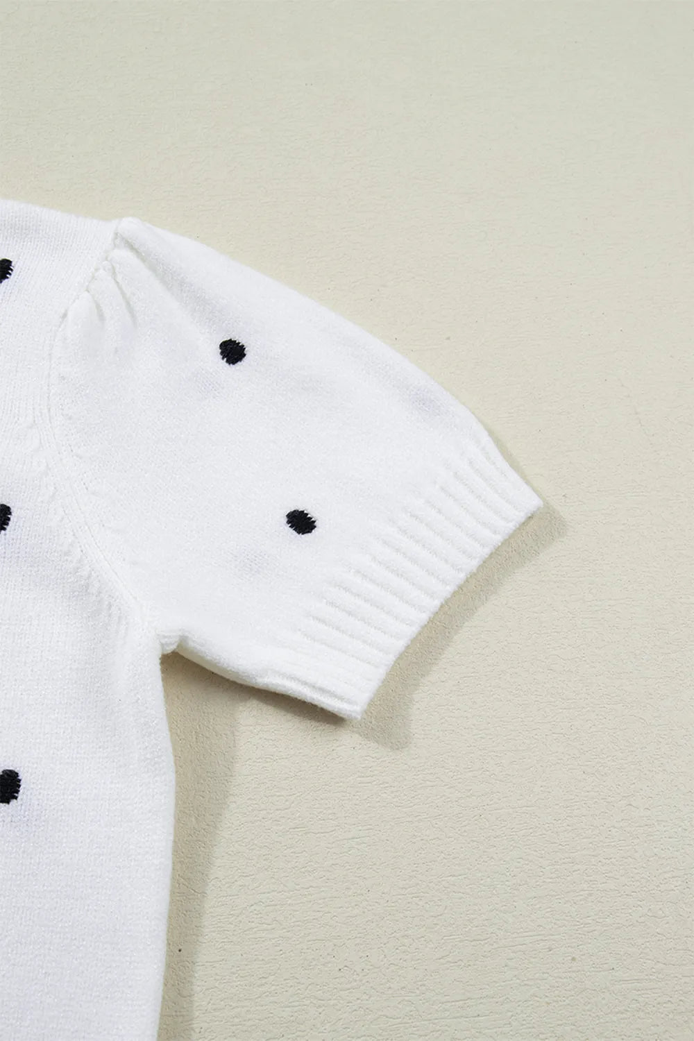 Naomi Dot Knit Top