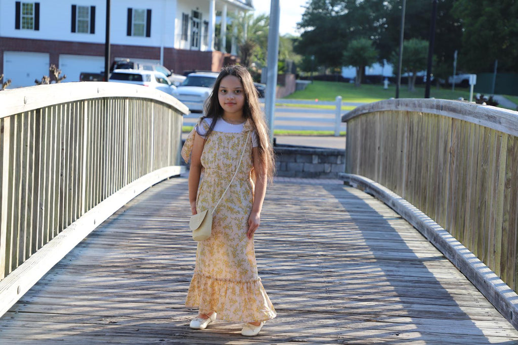 Little Sarah Floral Maxi Dress