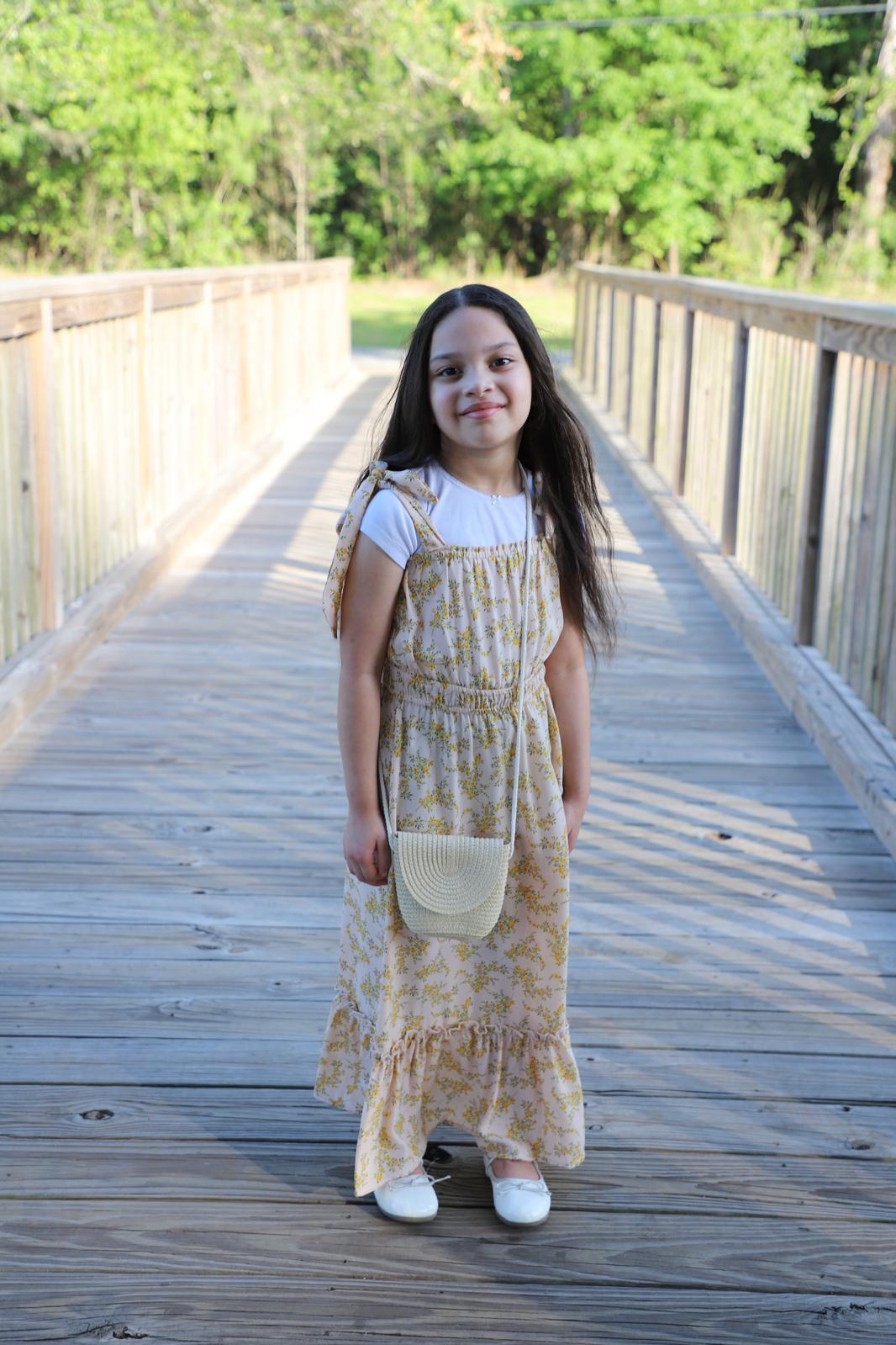 Little Sarah Floral Maxi Dress