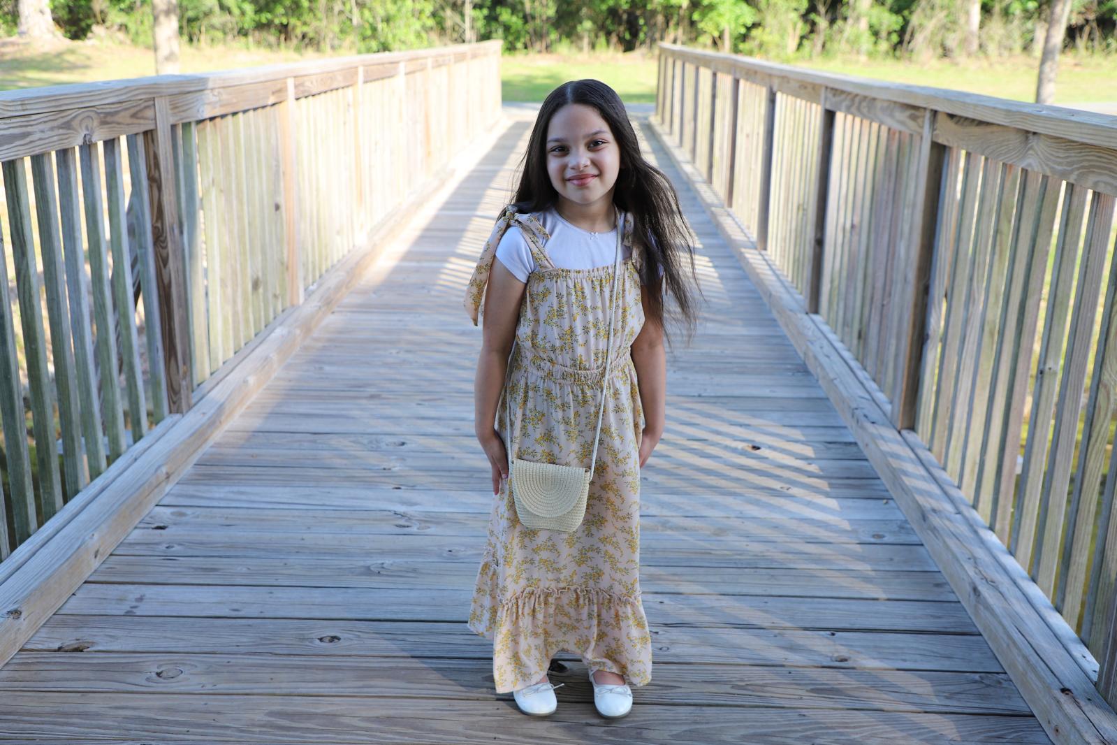 Little Sarah Floral Maxi Dress