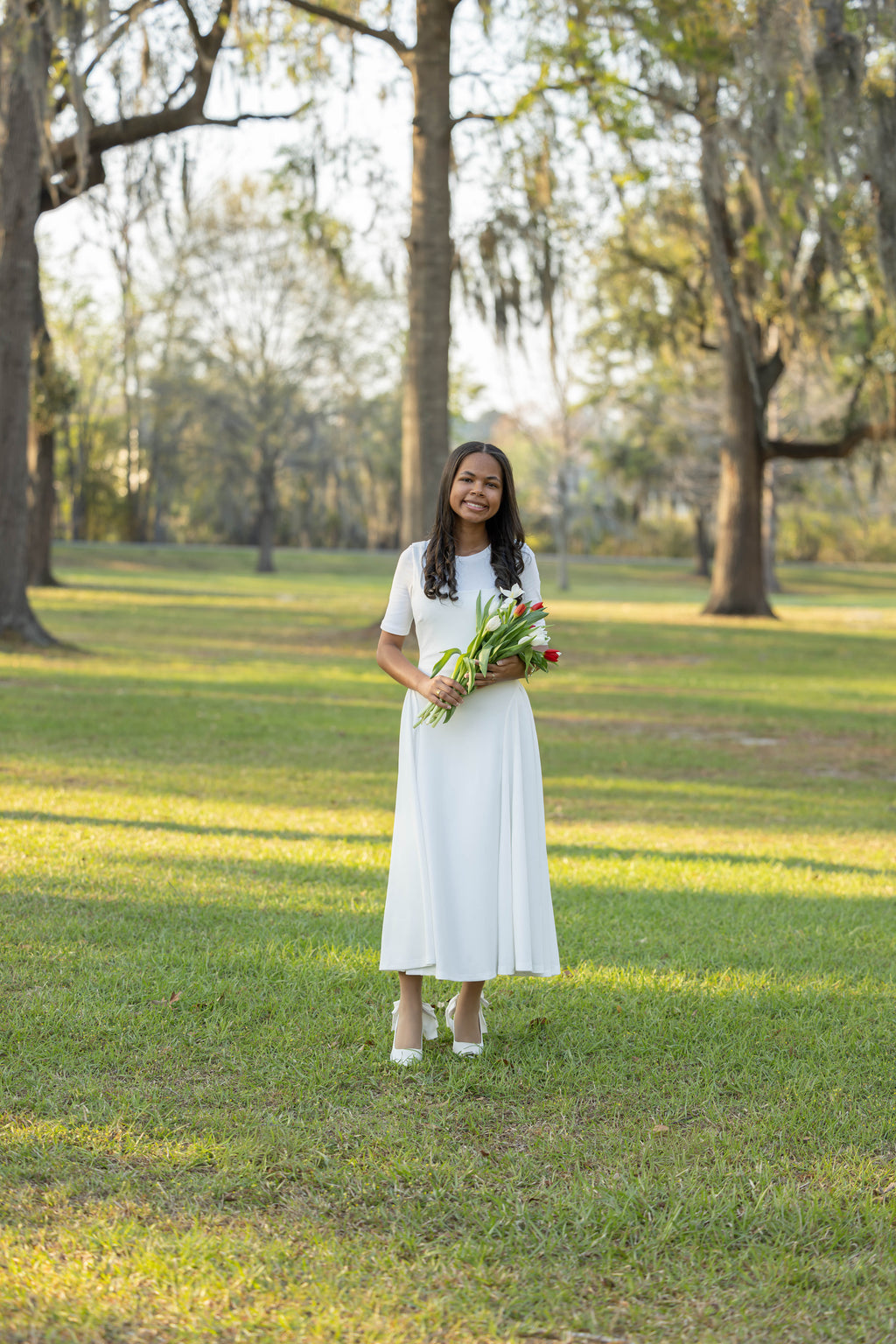 Angel White Dress
