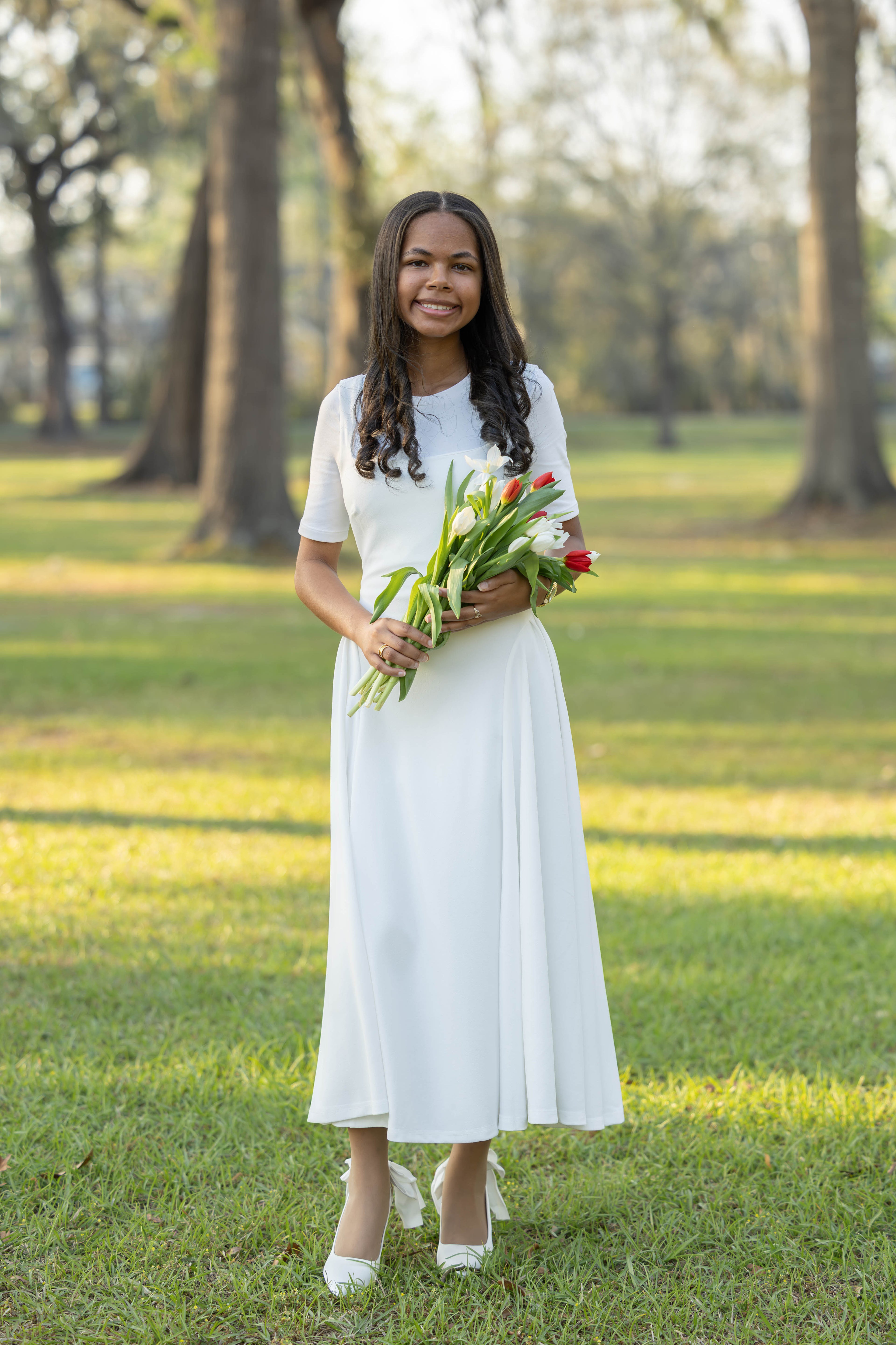 Angel White Dress
