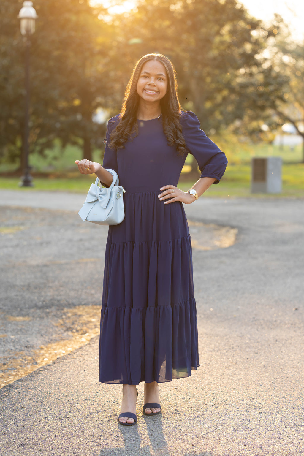 Hadassah Dress  Collection – Navy