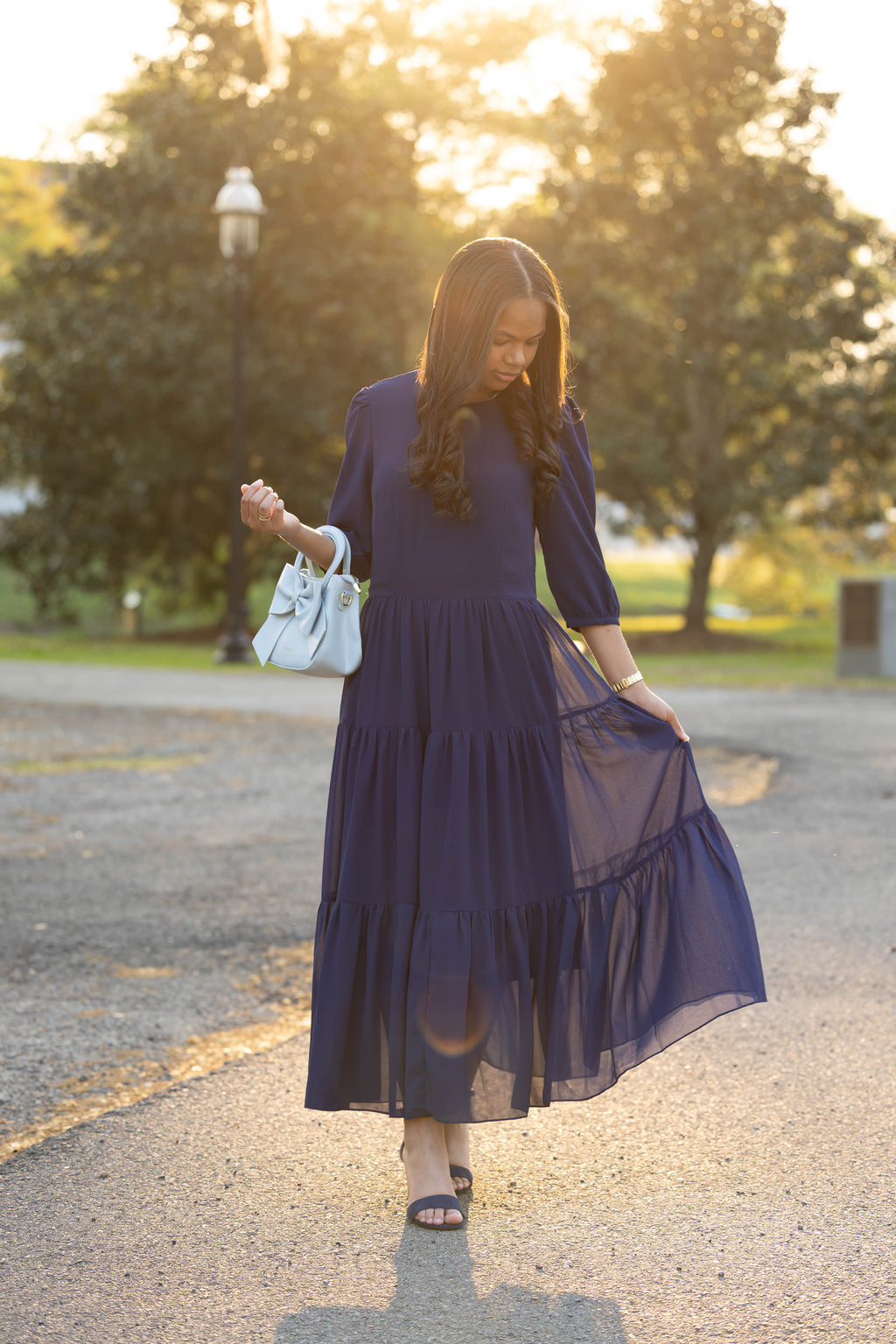 Hadassah Dress  Collection – Navy