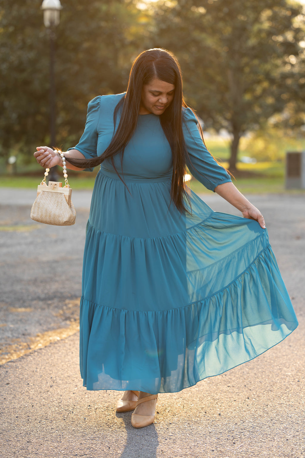 Hadassah Dress Collection - Teal
