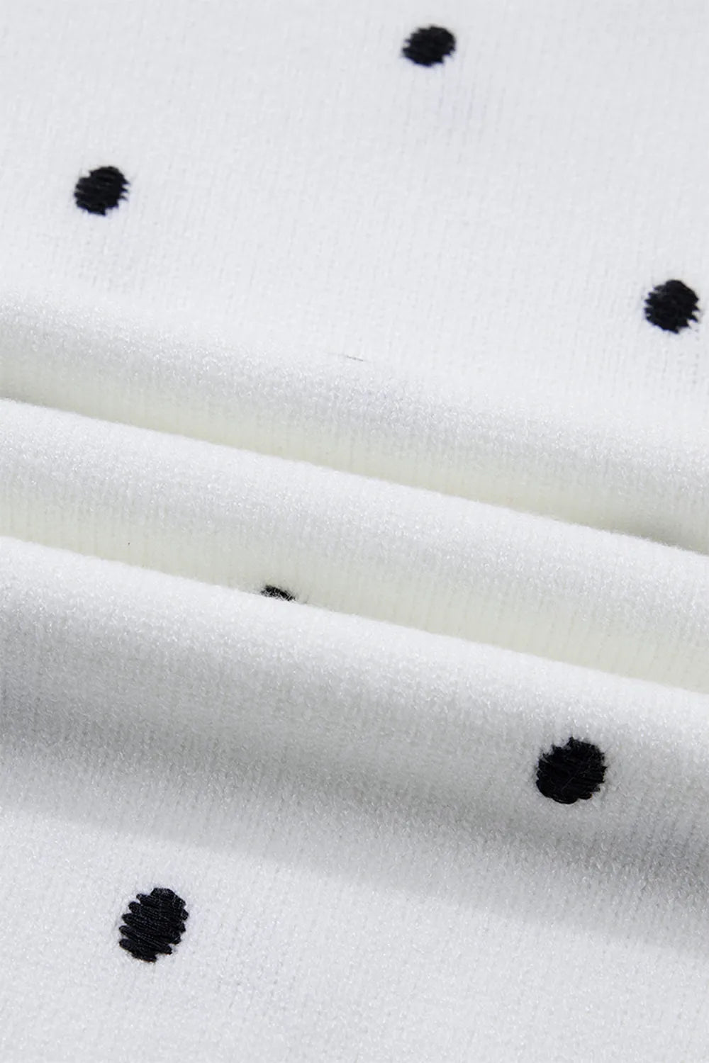 Naomi Dot Knit Top