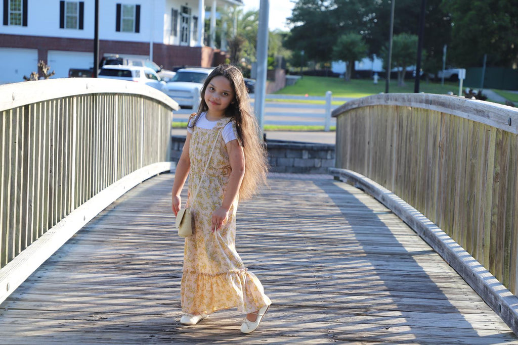 Little Sarah Floral Maxi Dress