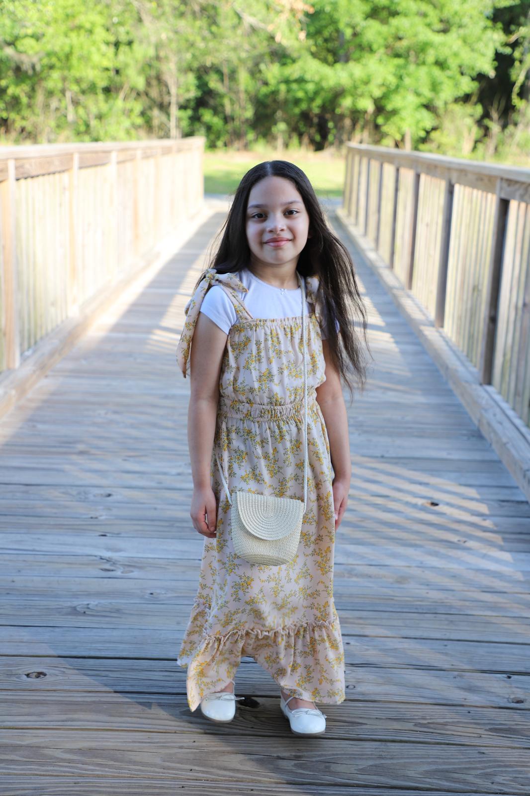 Little Sarah Floral Maxi Dress