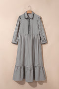 Serenity Stripe Maxi Dress