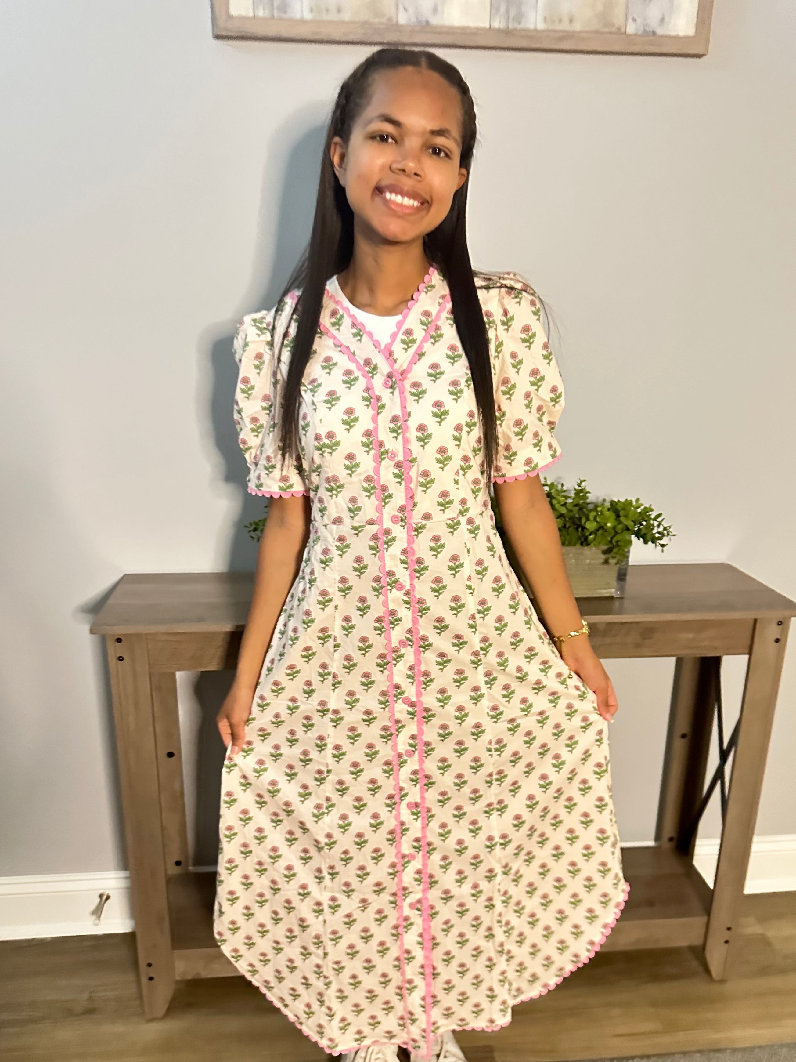 Priscilla Bloom Dress