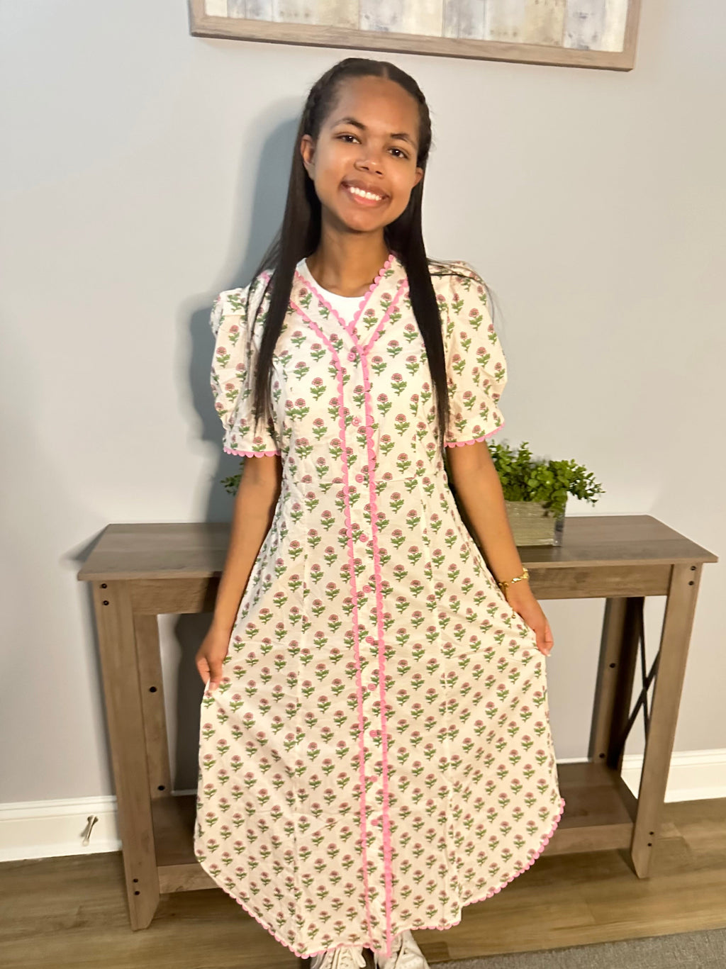 Priscilla Bloom Dress