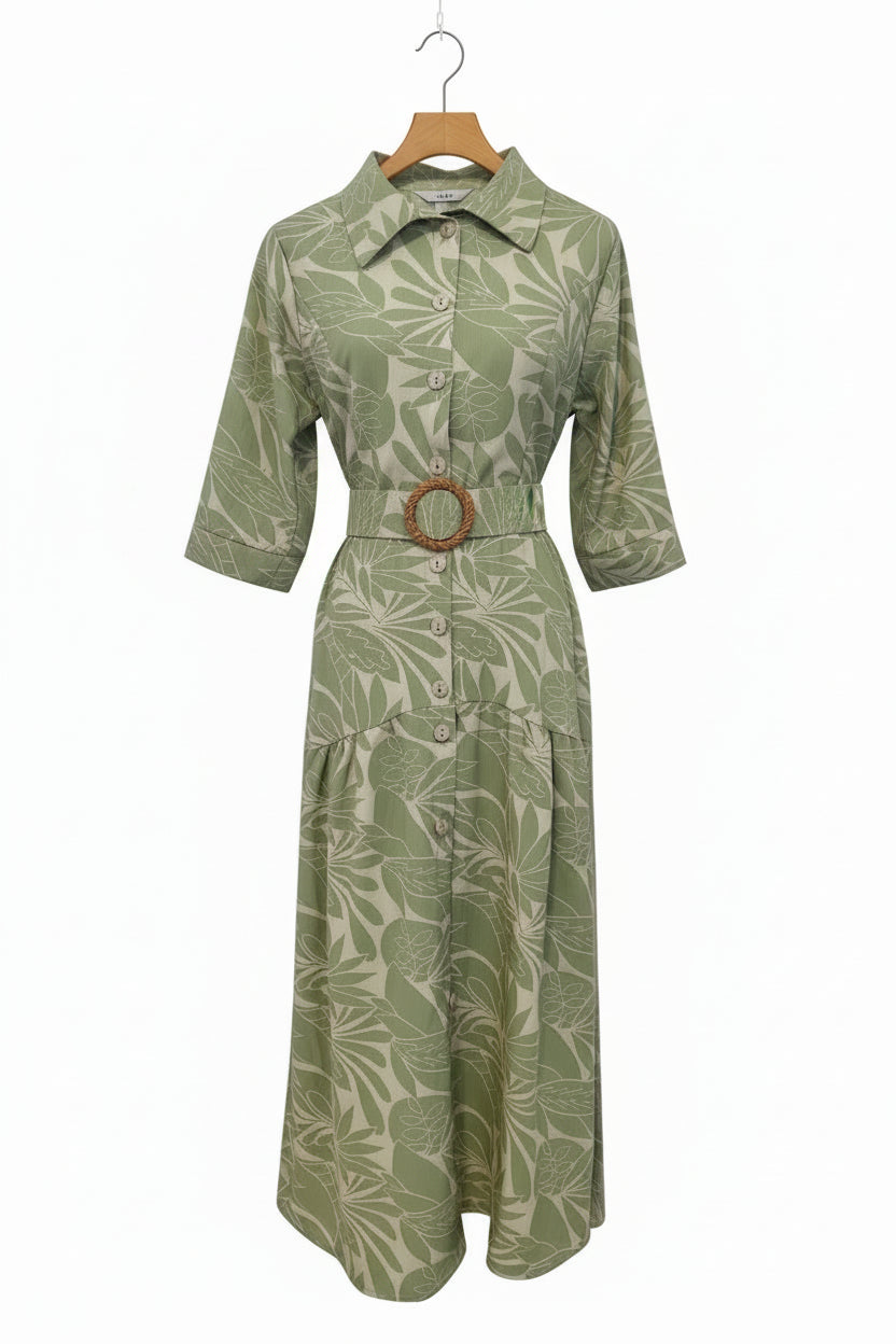 Bethany Palm Dress