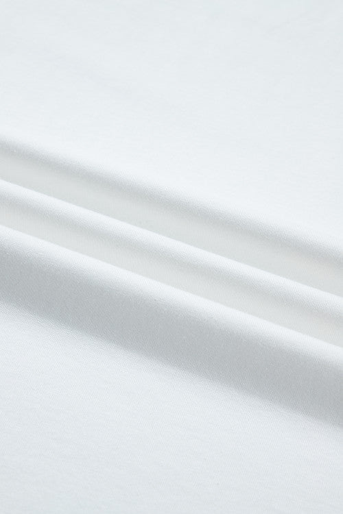 Basic Tee with Printed Pocket