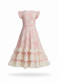 Little Grace Pink Daisy Dress