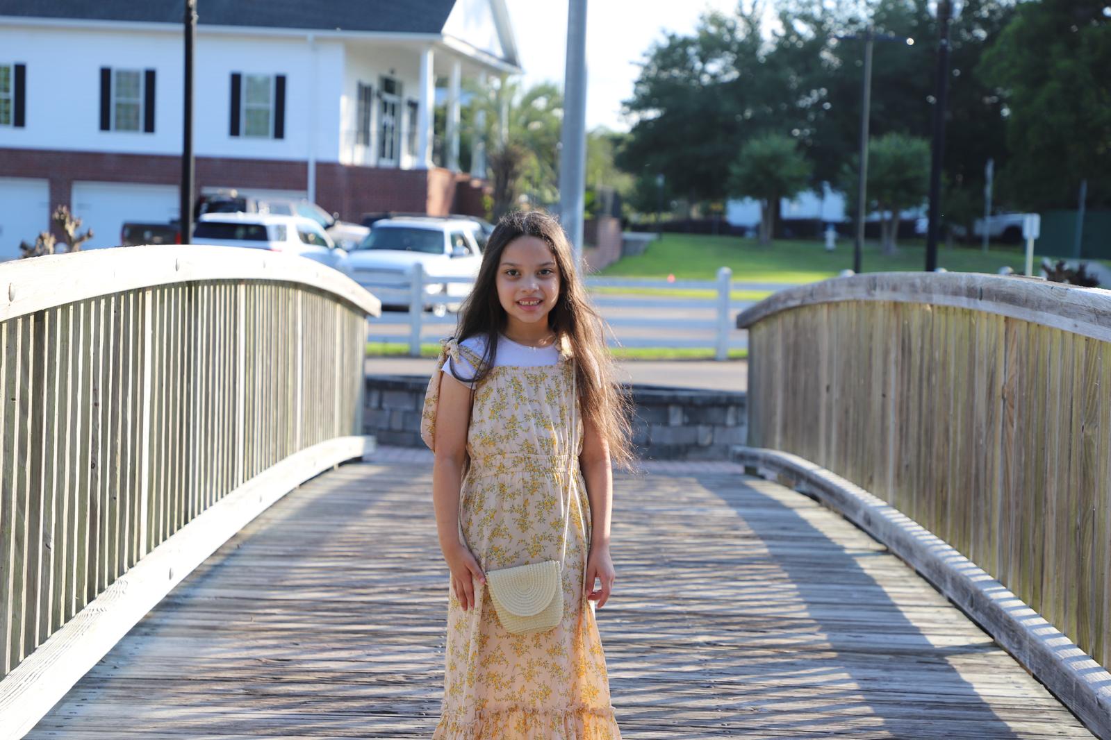 Little Sarah Floral Maxi Dress