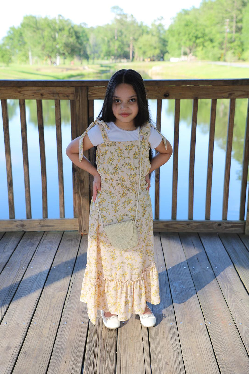 Little Sarah Floral Maxi Dress
