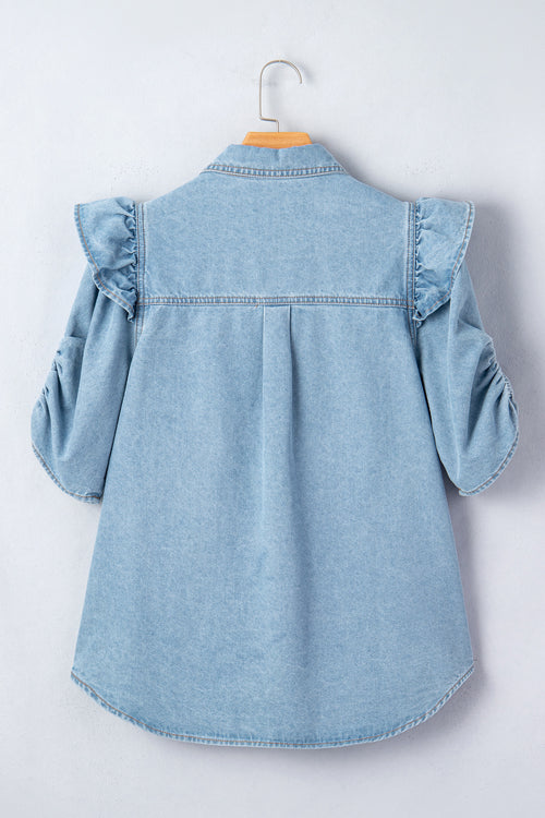 Denim Grace Blouse