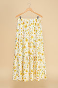 Bethany Blossom Skirt - Yellow