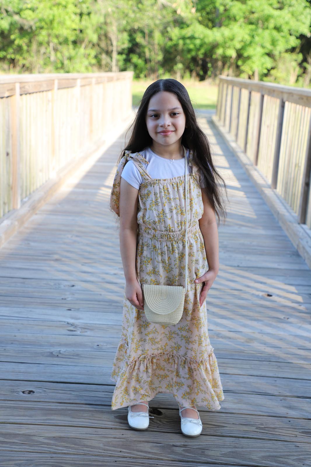 Little Sarah Floral Maxi Dress